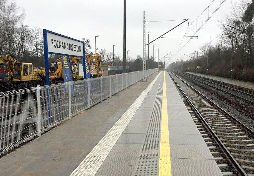 Remont trasy kolejowej Poznań - Piła